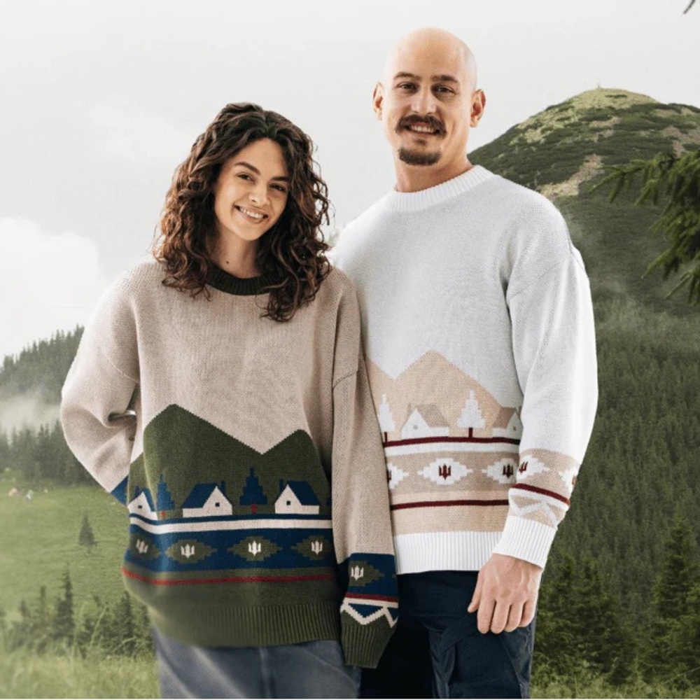 Saint Javelin wool blend karpaty Sweater